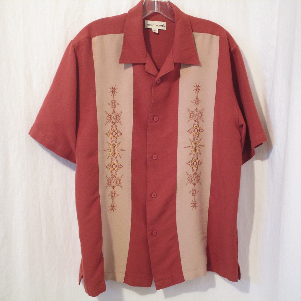 Pronto Uomo Casual Button Down M